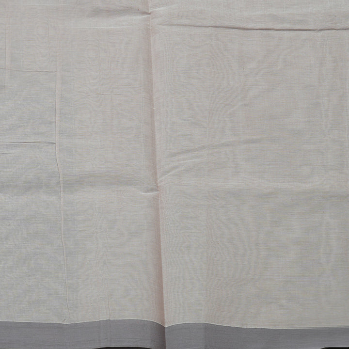 Hayagrivas Handloom Pure Cotton Saree in Timeless Silver Grey KBE71D57-4