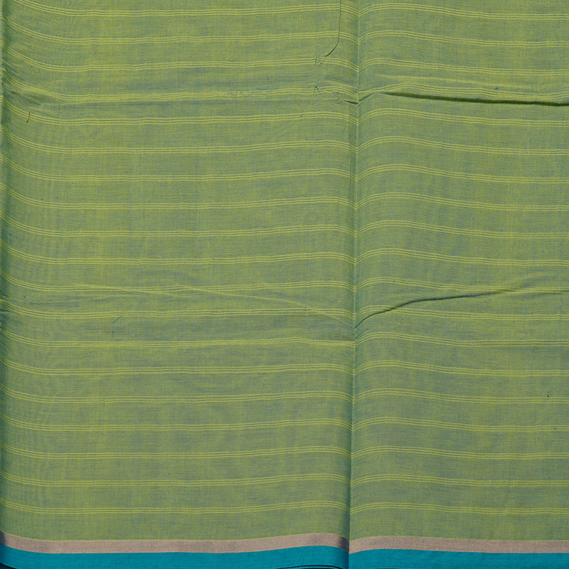 Hayagrivas Handloom Pure Cotton Saree in Elegant Dual Tone (Sky Blue with Yellow) KBE71D61-1
