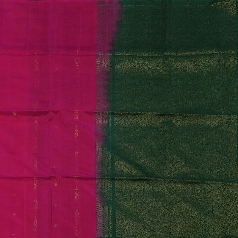 Hayagrivas Rani Pink Pure Soft Silk Saree KBE730G11-4