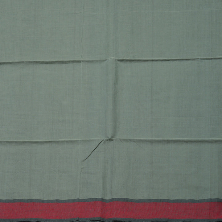 Hayagrivas Handloom Pure Cotton Saree in Elephant Grey KBE733G1-5