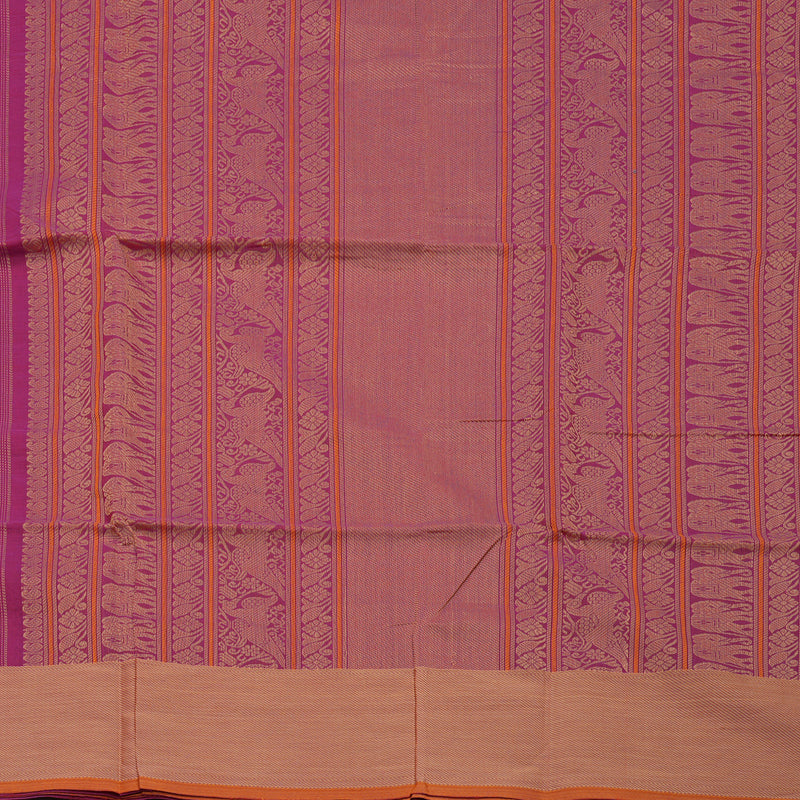 Hayagrivas Deep Pink Pure Cotton Saree  KBE734G10-4