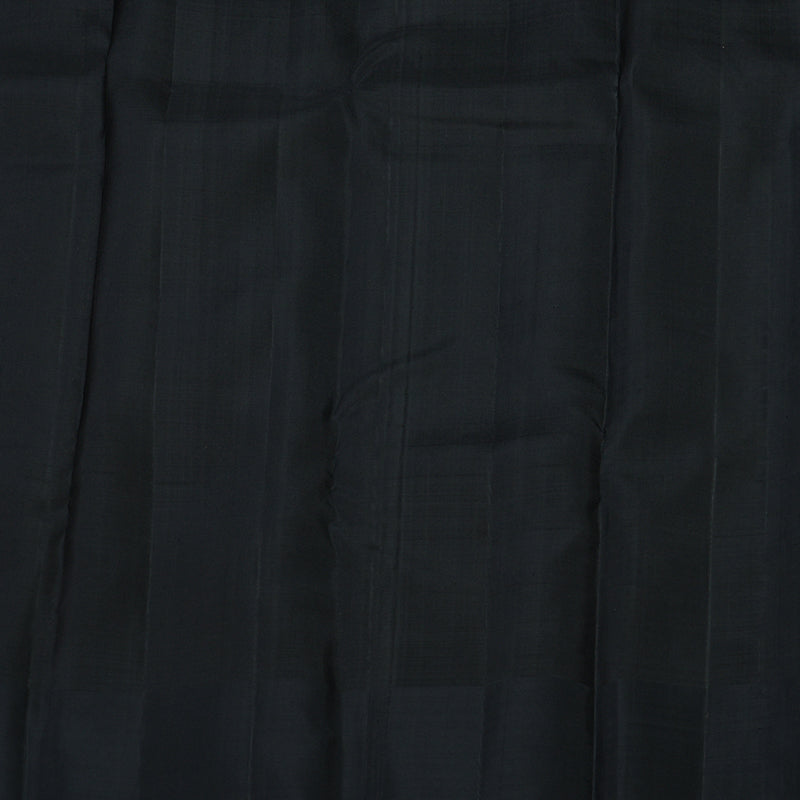 Hayagrivas Handloom Pure Plum Purple Kanjivaram Silk Saree with Black Border KBE736G13-1