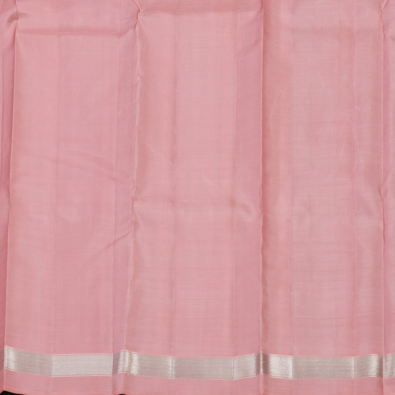 Hayagrivas Handloom Black Kanjivaram Silk Saree KBE736G27-1