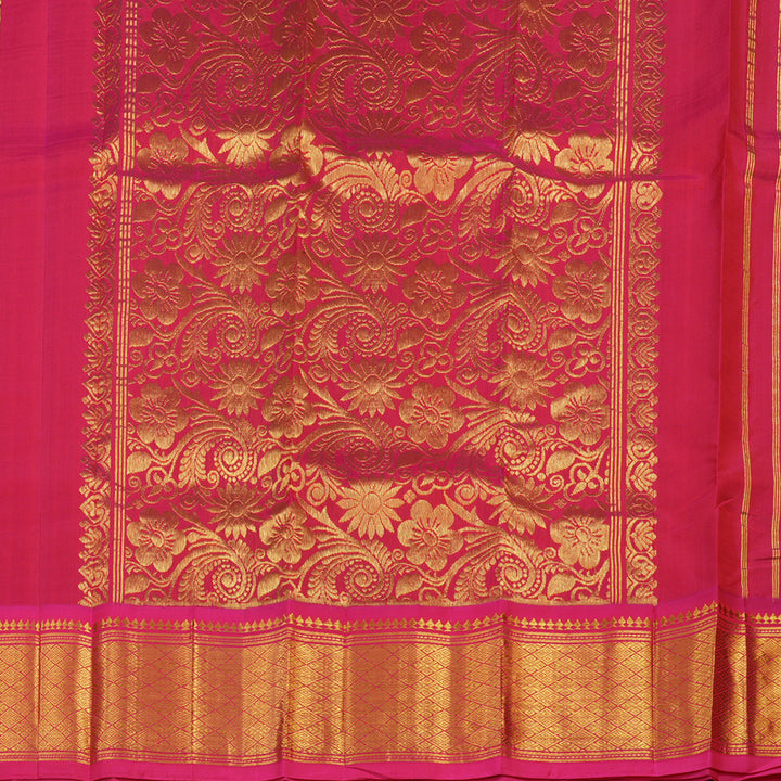 Hayagrivas One Side Border Silk saree in Manthalir shade KBE755G17-10