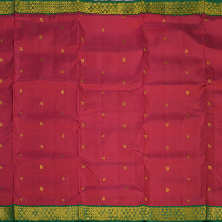Hayagrivas Handloom Maroon Ten Yards Silk Madisar KBE763G2-1