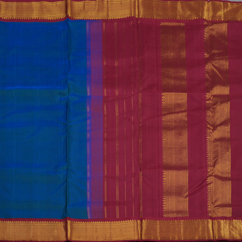 Hayagrivas Handloom Mayilkazhuthu Ten Yards Silk Madisar KBE772H5-3