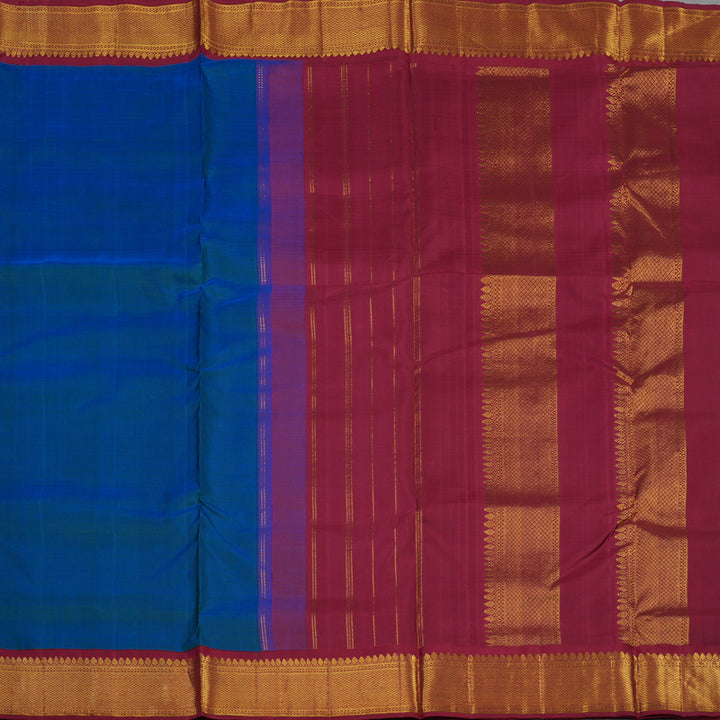 Hayagrivas Handloom Mayilkazhuthu Ten Yards Silk Madisar KBE772H5-3