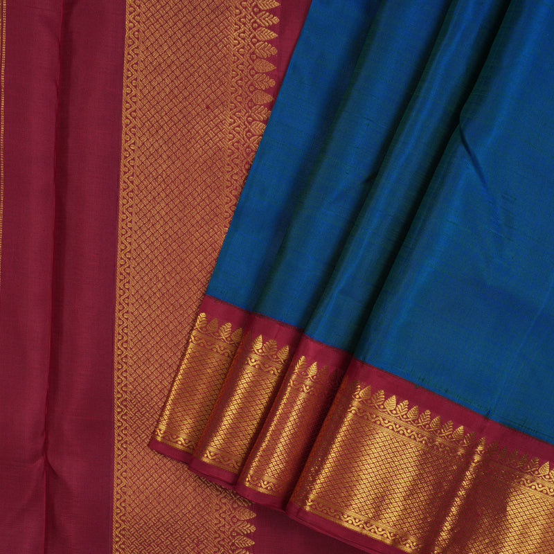 Hayagrivas Handloom Mayilkazhuthu Ten Yards Silk Madisar KBE772H5-3