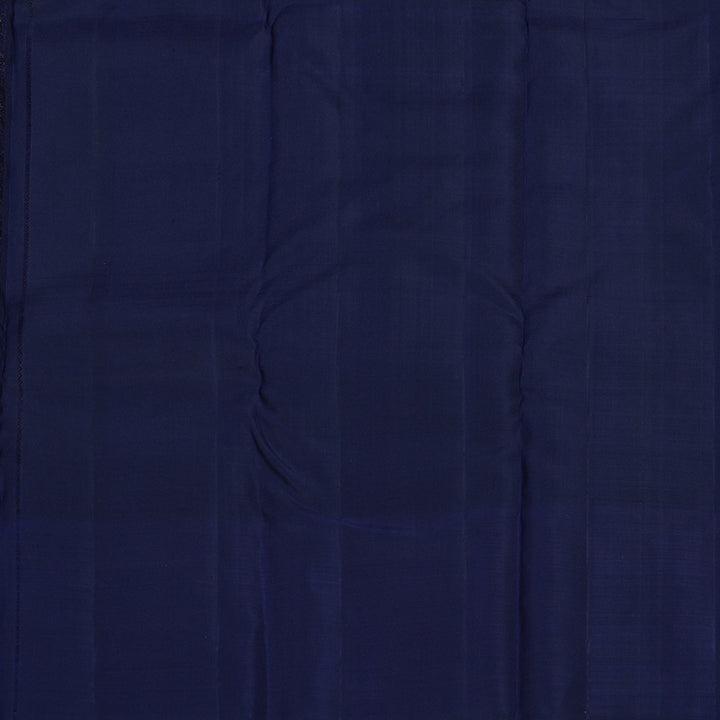 Hayagrivas Handloom Araku Maroon Kanjivaram Silk Saree with Navy Blue Border KBE781H6-1