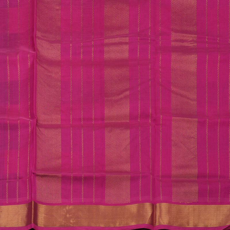 Hayagrivas Handloom Multicolour Pure Silk Cotton Saree with Pink Border KBE782H5-28