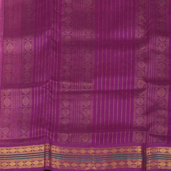 Hayagrivas Pure Silk Cotton Saree in Baby Pink with Purple border KBE783H2-18