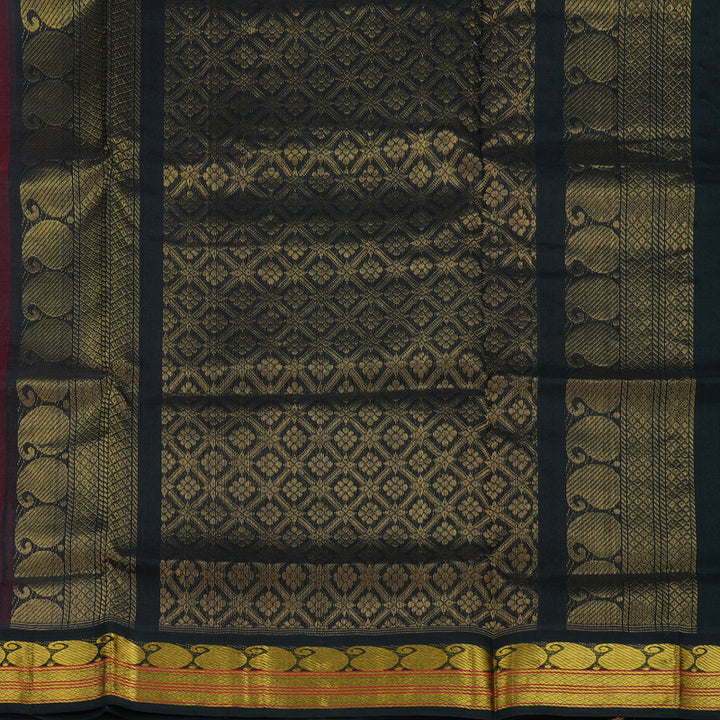 Hayagrivas Pink Pure Silk Cotton Saree KBE783H3-7