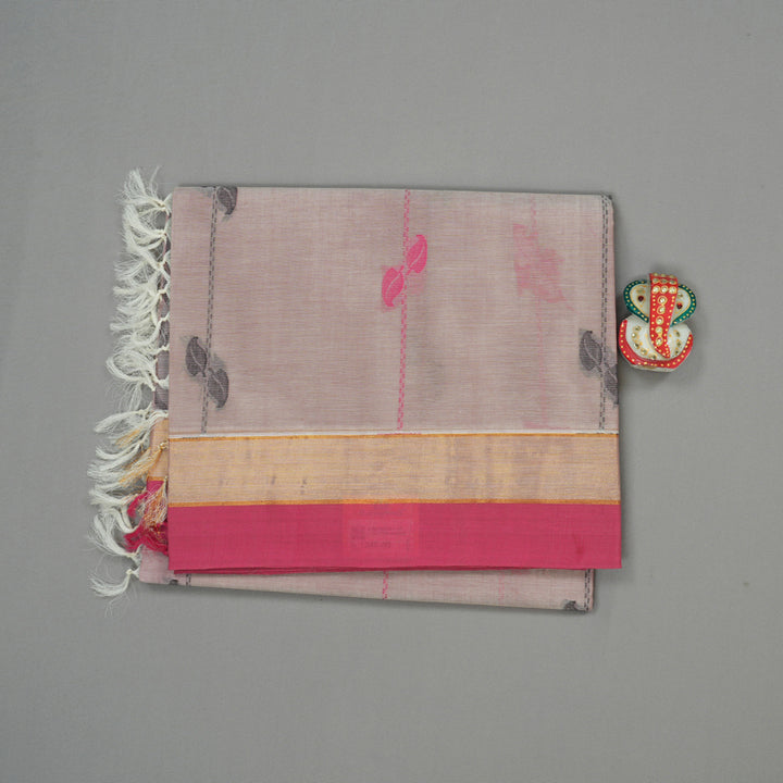 Hayagrivas Handloom Pure Cotton Saree in Ethereal Onion Pink KBE78D12-12