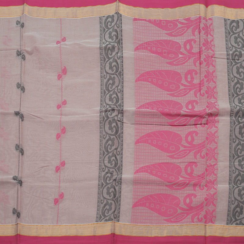 Hayagrivas Handloom Pure Cotton Saree in Ethereal Onion Pink KBE78D12-12