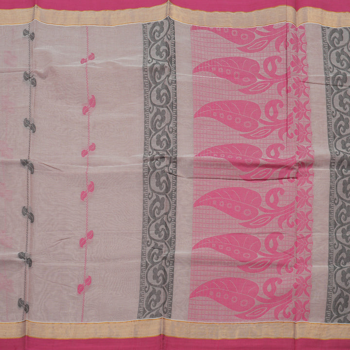 Hayagrivas Handloom Pure Cotton Saree in Ethereal Onion Pink KBE78D12-12