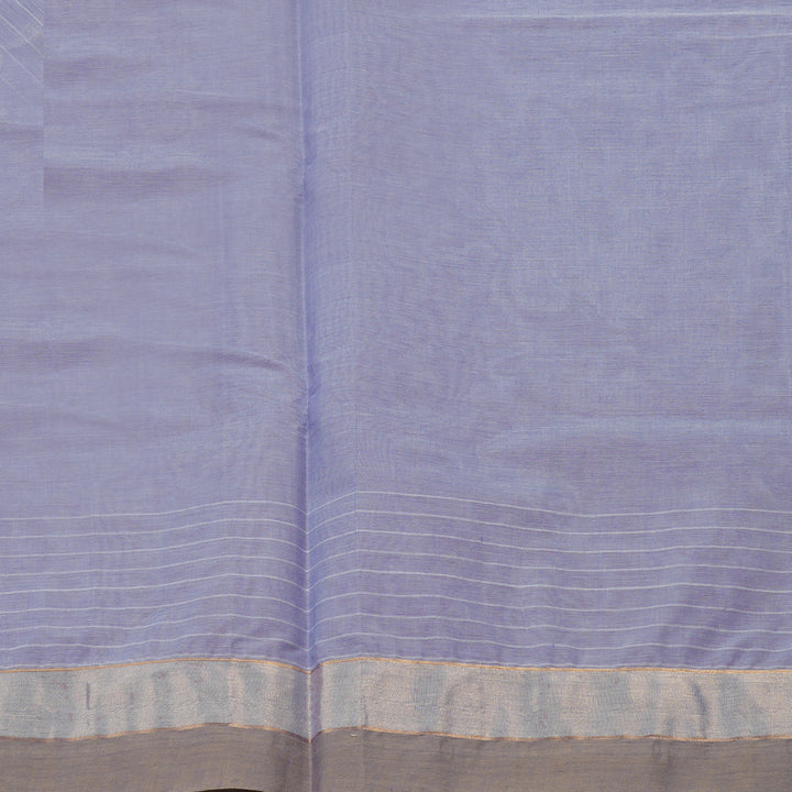 Hayagrivas Handloom Pure Cotton Saree in Sophisticated Lavender KBE78D12-31
