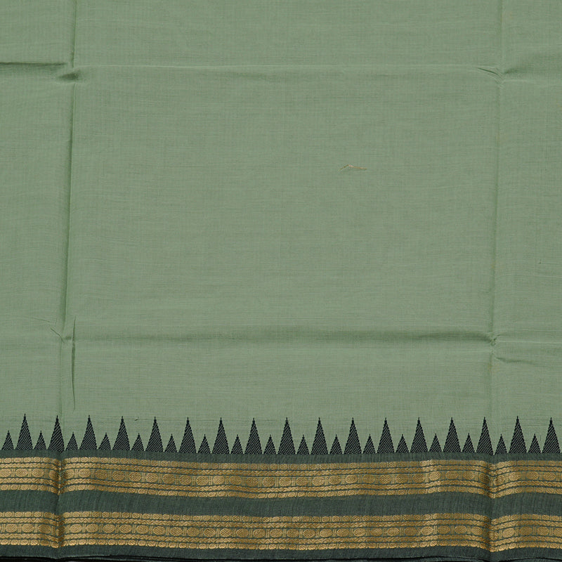 Hayagrivas Handloom Pure Cotton Saree in Stylish Pastel Green KBE78D5-18