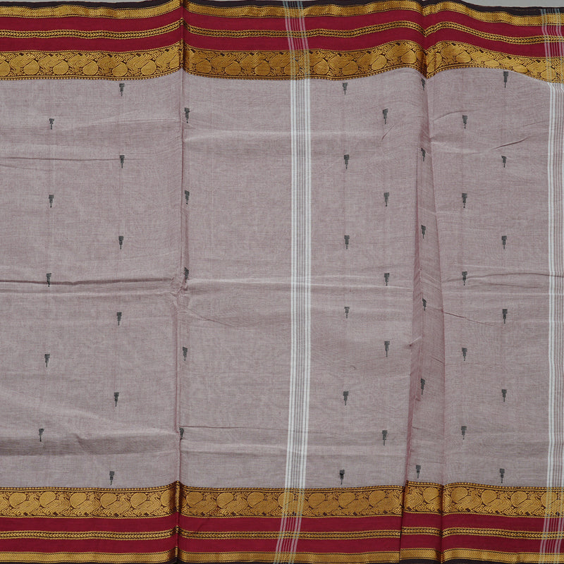 Hayagrivas Handloom Pure Cotton Saree in Classy Onion Pink KBE78D7-15