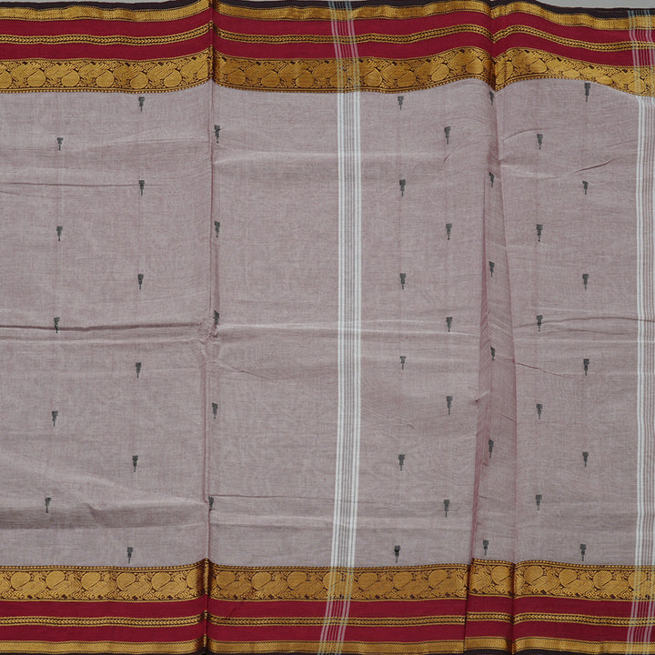 Hayagrivas Handloom Pure Cotton Saree in Classy Onion Pink KBE78D7-15