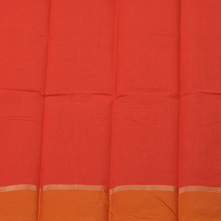 Hayagrivas Handloom Pure Cotton Saree in Royal Red KBE78D9-12