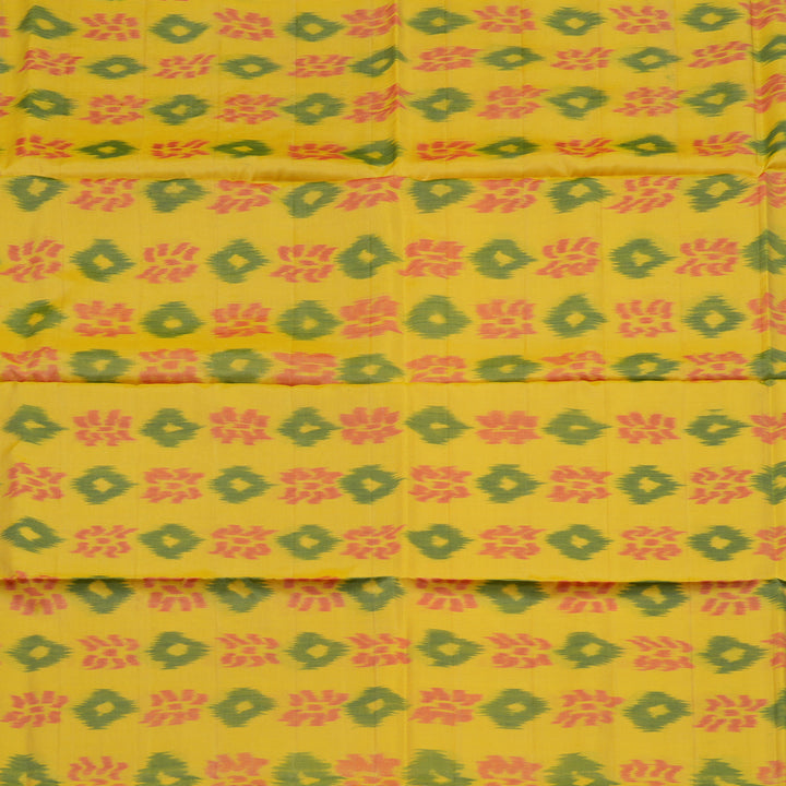 Hayagrivas Handloom Mango Yellow Soft Silk Saree KBE794H1-3