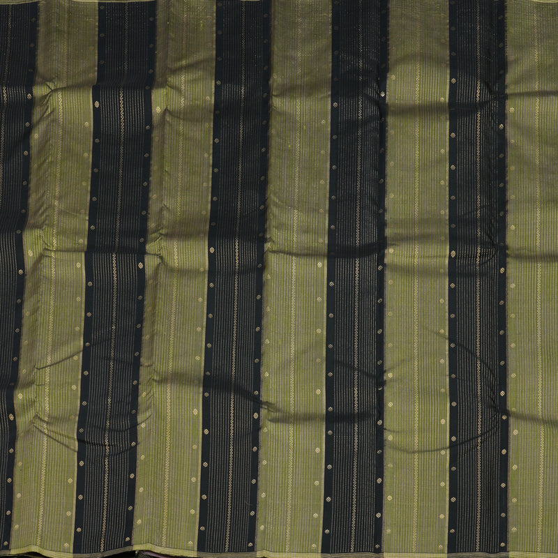 Hayagrivas Handloom Black&Beige Kanjivaram Silk Saree KBE804H5-10
