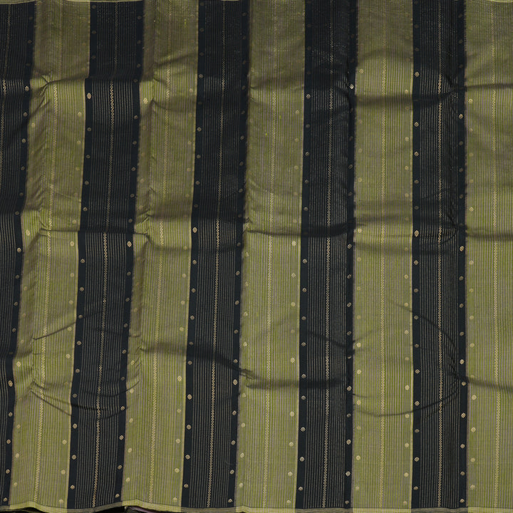 Hayagrivas Handloom Black&Beige Kanjivaram Silk Saree KBE804H5-10