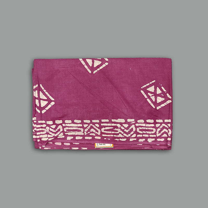 Hayagrivas Purple Fancy Cotton Saree KBE81D1-44