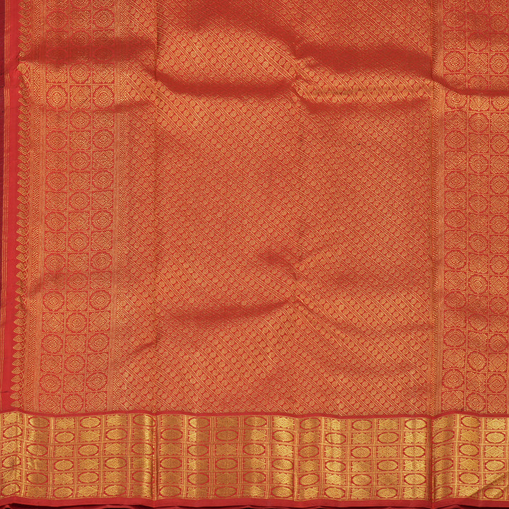 Hayagrivas Handloom Pure Kanjivaram Silk Saree in Majestic Plum Purple KBE833H1-1