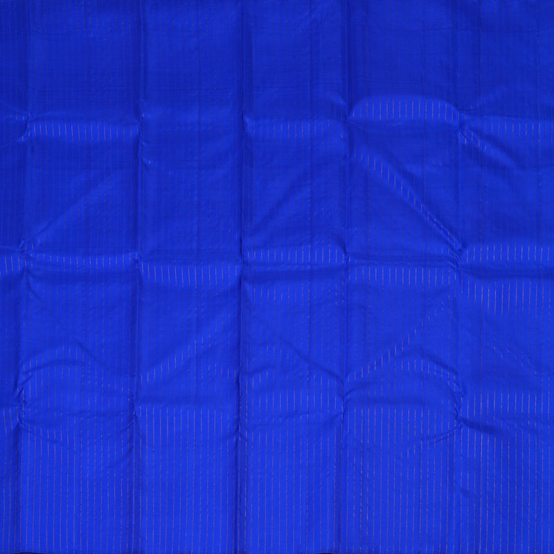 Hayagrivas Handloom Kanjivaram Silk Saree in refreshing Blue KBE841H3-1