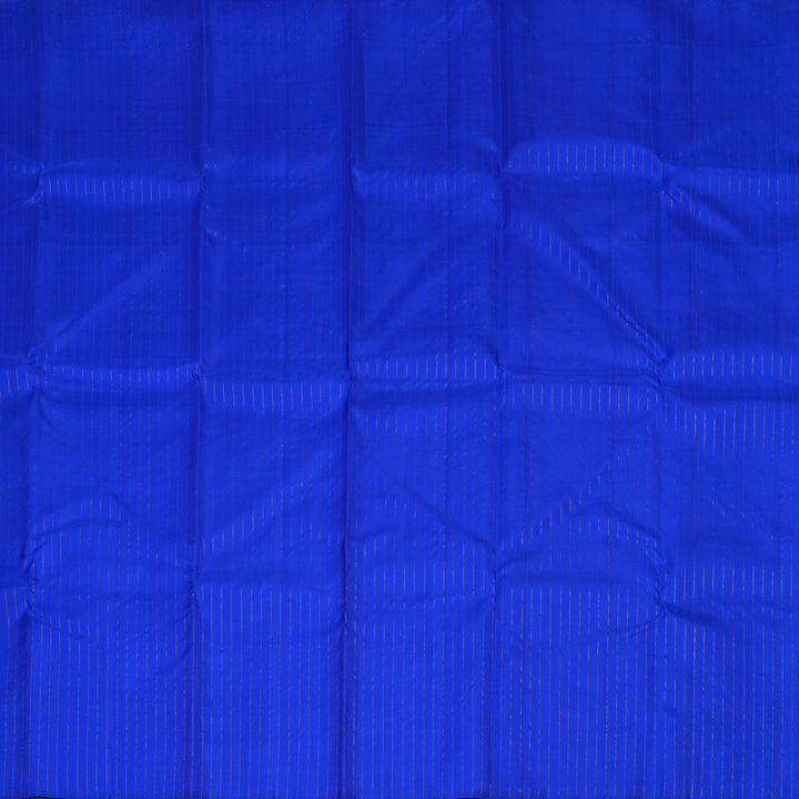 Hayagrivas Handloom Kanjivaram Silk Saree in refreshing Blue KBE841H3-1