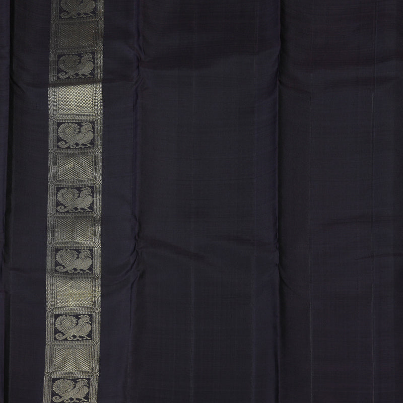 Hayagrivas Handloom Deep Nagapazham Kanjivaram Silk Saree KBE844H10-1