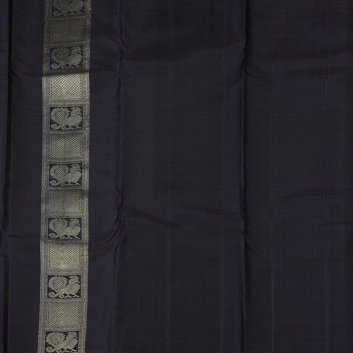 Hayagrivas Handloom Deep Nagapazham Kanjivaram Silk Saree KBE844H10-1