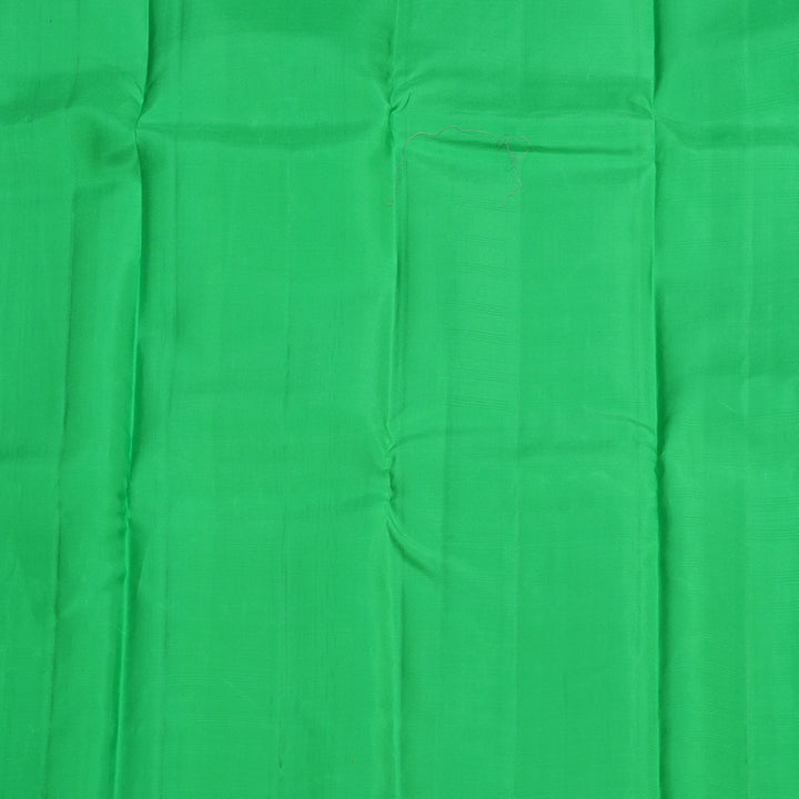 Hayagrivas Handloom Yellow Kanjivaram Silk Saree KBE853H13-5