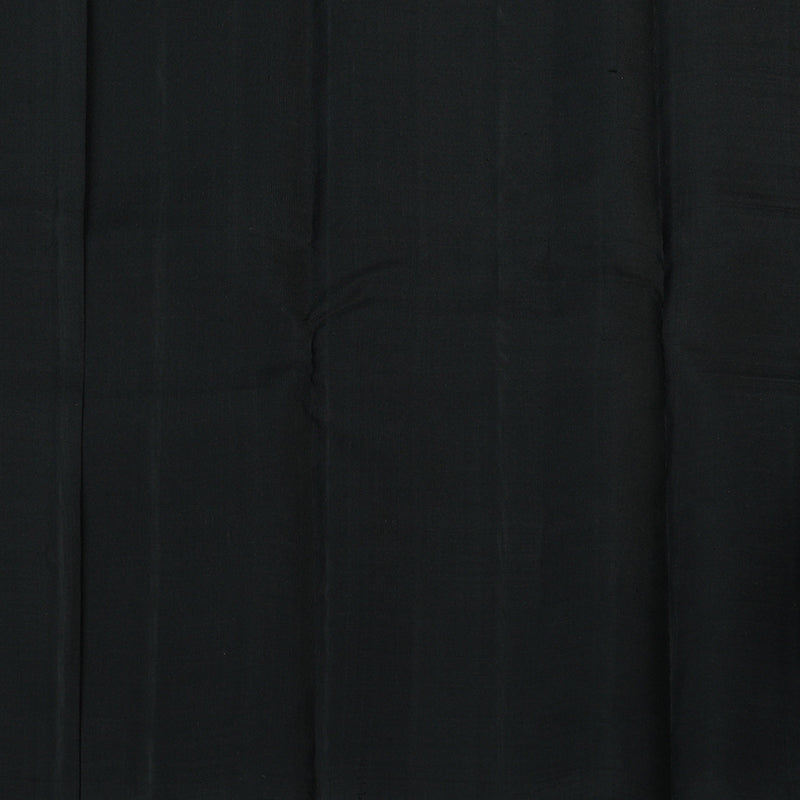 Hayagrivas Handloom Cream Kanjivaram Silk Saree with Black Border KBE866H10-4