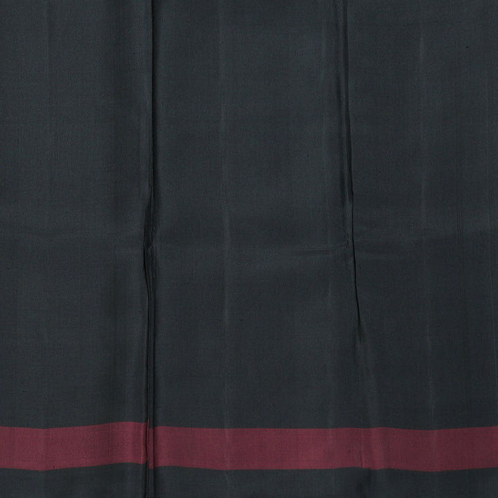 Hayagrivas Handloom Yellow Kanjivaram Silk Saree KBE866H11-2
