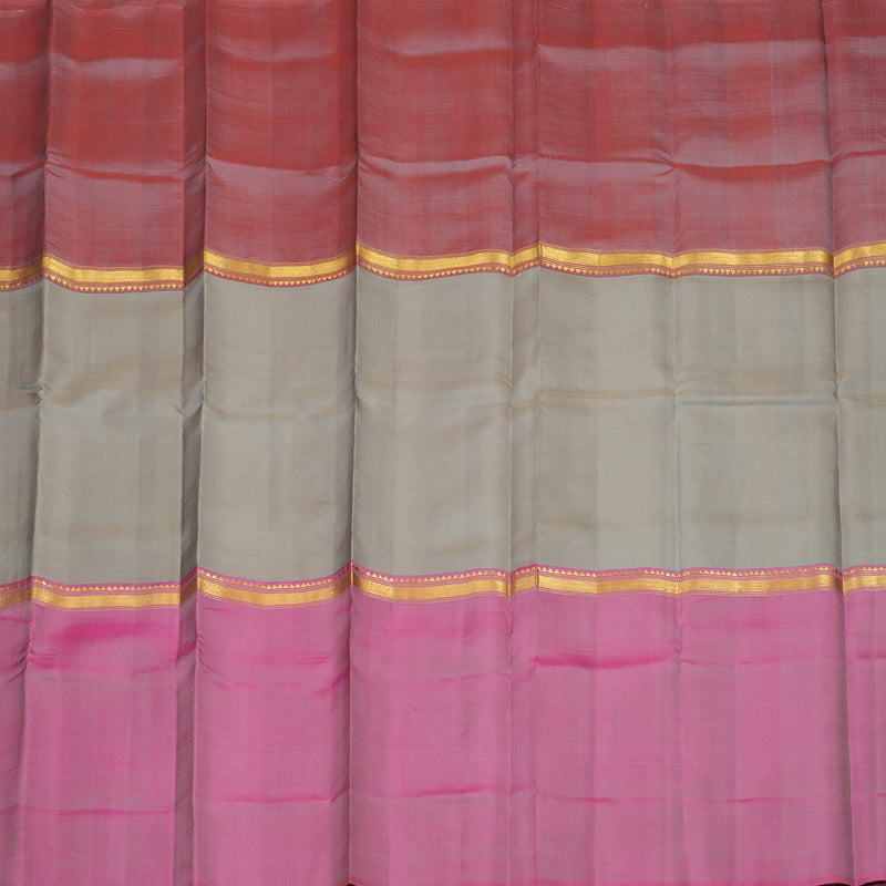 Hayagrivas Handloom Mubhagam Kanjivaram Silk Saree KBE866H2-1