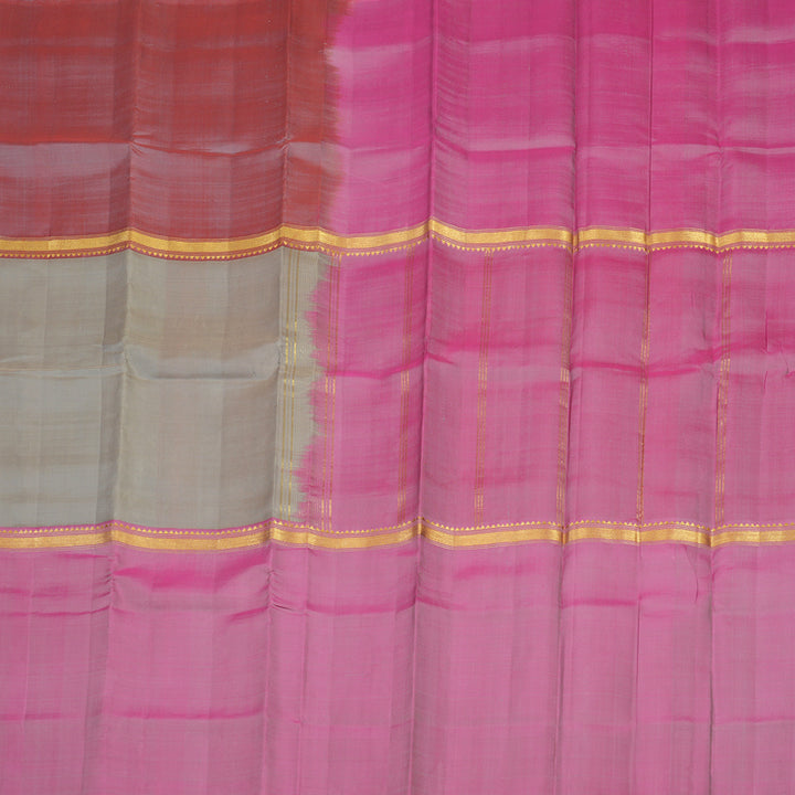Hayagrivas Handloom Mubhagam Kanjivaram Silk Saree KBE866H2-1