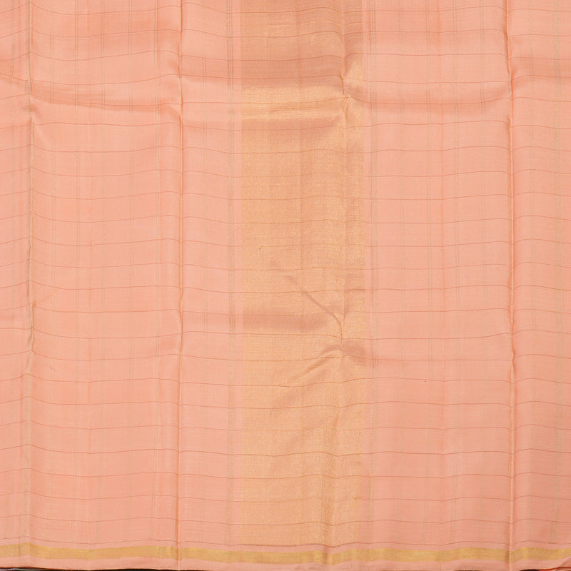 Hayagrivas Handloom Pure Kanjivaram Silk Saree in Vivid Multi-Colour Checks KBE919H2-1
