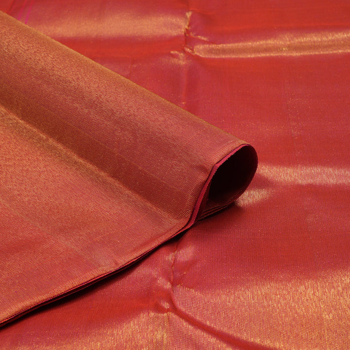 Hayagrivas Handloom Pure Kanjivaram Silk Saree in Glowing Mango Yellow KBE926H13-1