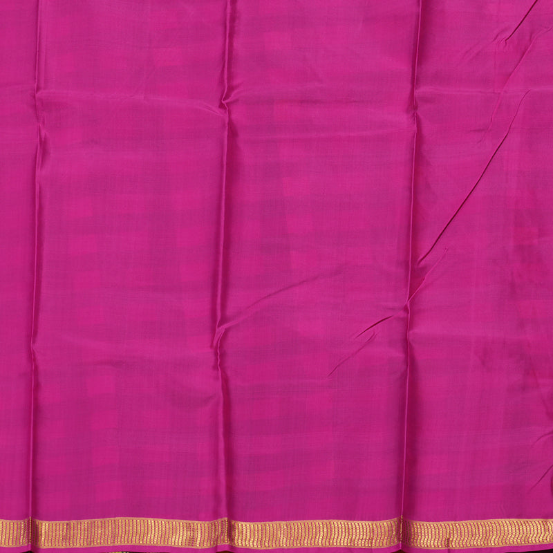 Hayagrivas Handloom Multicolour Checks Kanjivaram Silk Saree KBE92D2-13