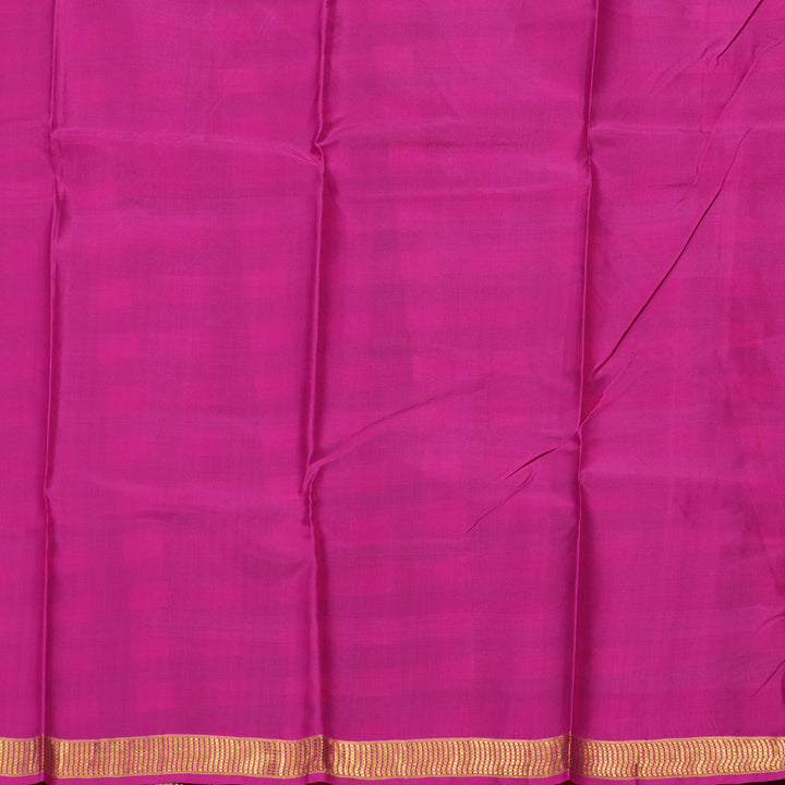Hayagrivas Handloom Multicolour Checks Kanjivaram Silk Saree KBE92D2-13
