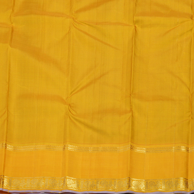 Hayagrivas Handloom Pure Kanjivaram Silk Saree in Enchanting Bottle Green KBE932H5-1