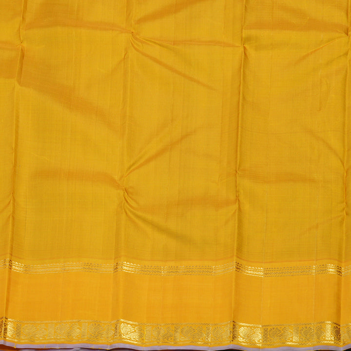 Hayagrivas Handloom Pure Kanjivaram Silk Saree in Enchanting Bottle Green KBE932H5-1