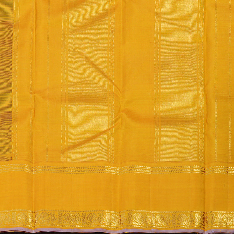 Hayagrivas Handloom Pure Kanjivaram Silk Saree in Enchanting Bottle Green KBE932H5-1