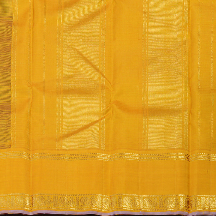 Hayagrivas Handloom Pure Kanjivaram Silk Saree in Enchanting Bottle Green KBE932H5-1