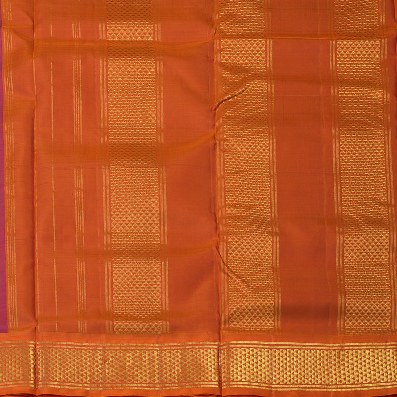 Hayagrivas Handloom Purplish-Blue Ten Yards Silk Madisar KBE945H1-15