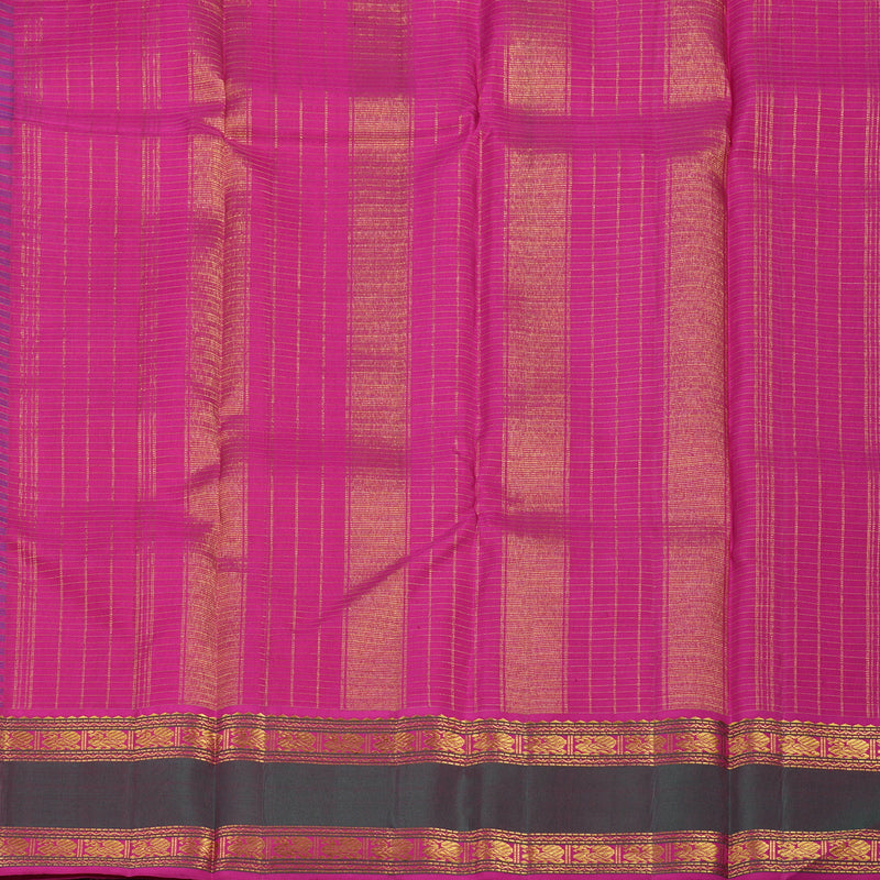 Hayagrivas Handloom Kanjivaram Silk Saree in Vibrant Multicolour KBE979I10-2