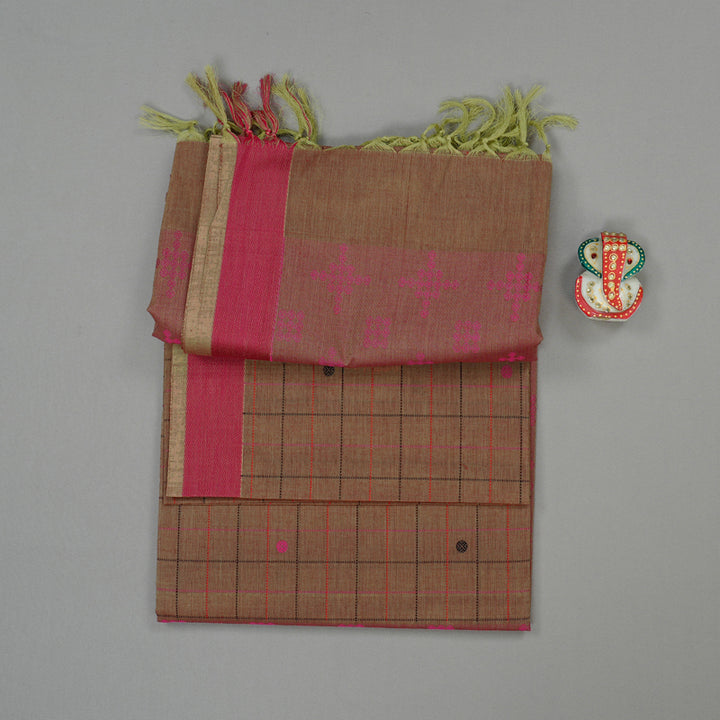 Hayagrivas Handloom Pure Cotton Saree in Refreshing Mandhalir KBE97D14-2