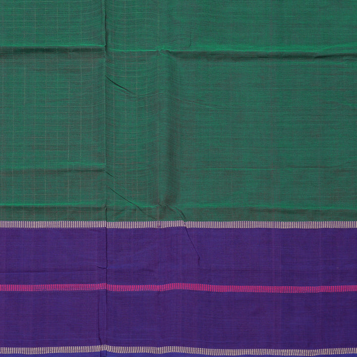 Hayagrivas Handloom Ganga Jamuna Pure Cotton Saree in Lively Mandhalir KBE97D4-1